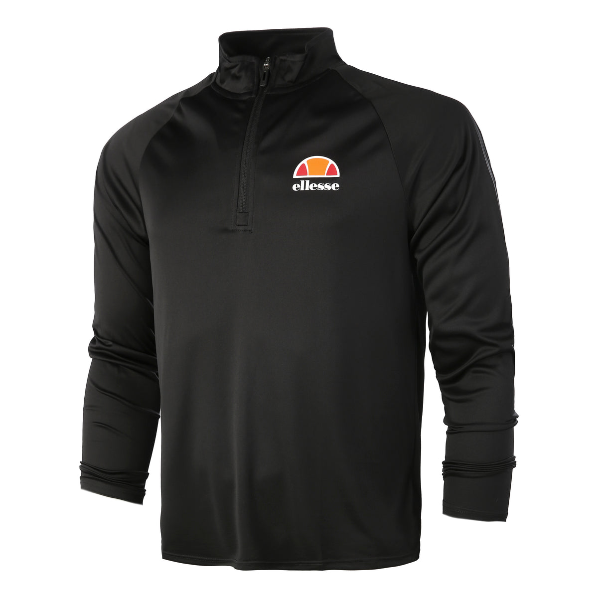 Ellesse Bovaro 1/2 Zip Longsleeve Herren - schwarz, Ellesse Bovaro 1/2 Zip Longsleeve Herren - schwarz,