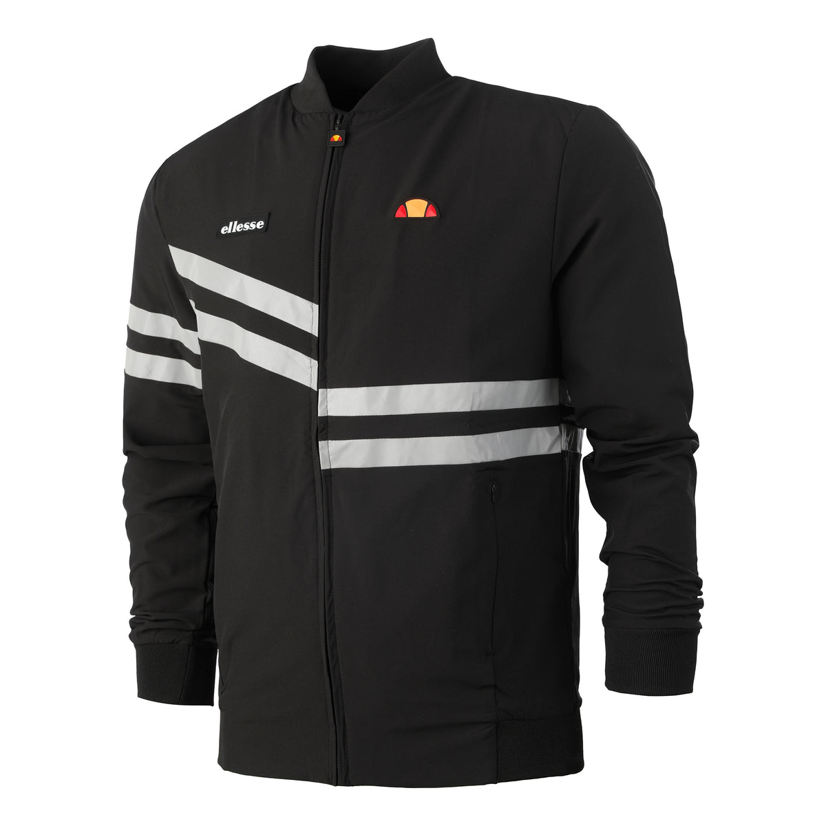 Ellesse Nano Trainingsjacke Herren - schwarz, silber Ellesse Nano Trainingsjacke Herren - schwarz, silber