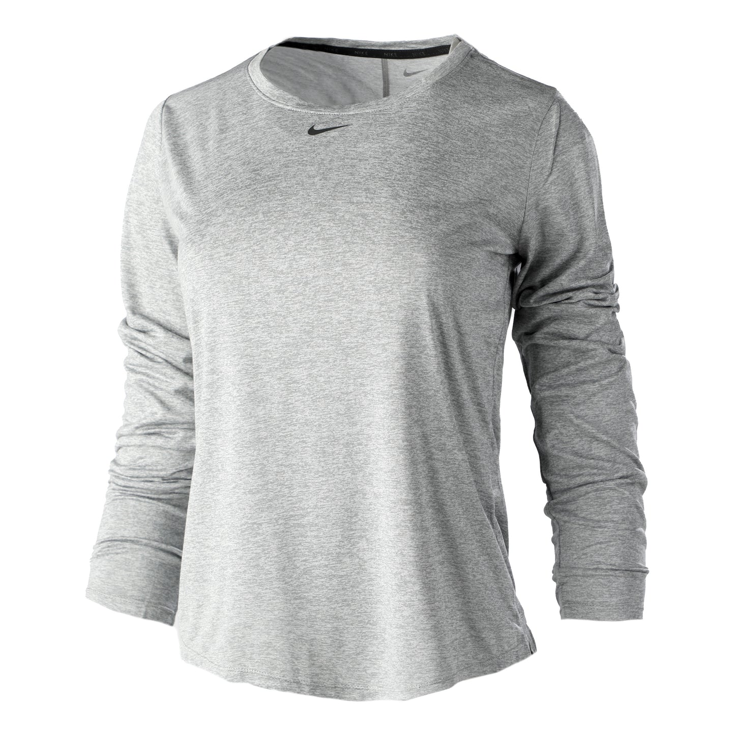 Nike Dri-Fit One Standard Longsleeve Damen - grau, schwarz Nike Dri-Fit One Standard Longsleeve Damen - grau, schwarz