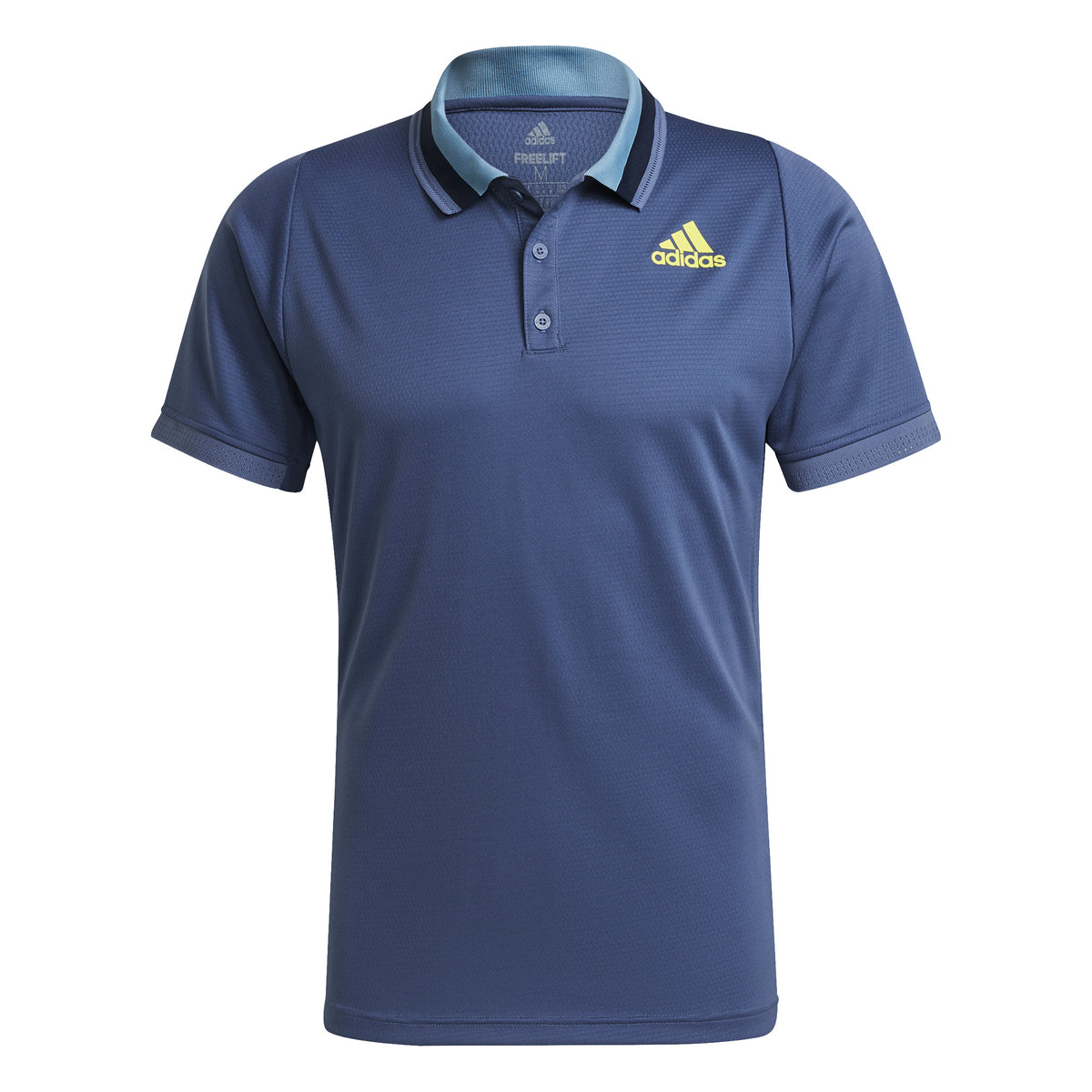 adidas Primeblue Freelift Heather Polo Herren - dunkelblau, gelb adidas Primeblue Freelift Heather Polo Herren - dunkelblau, gelb