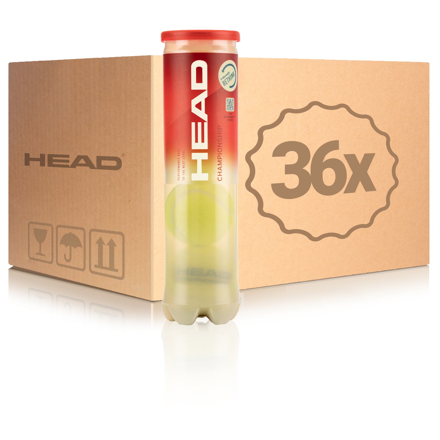 HEAD 36x 4er Dose Championship im Karton HEAD 36x 4er Dose Championship im Karton