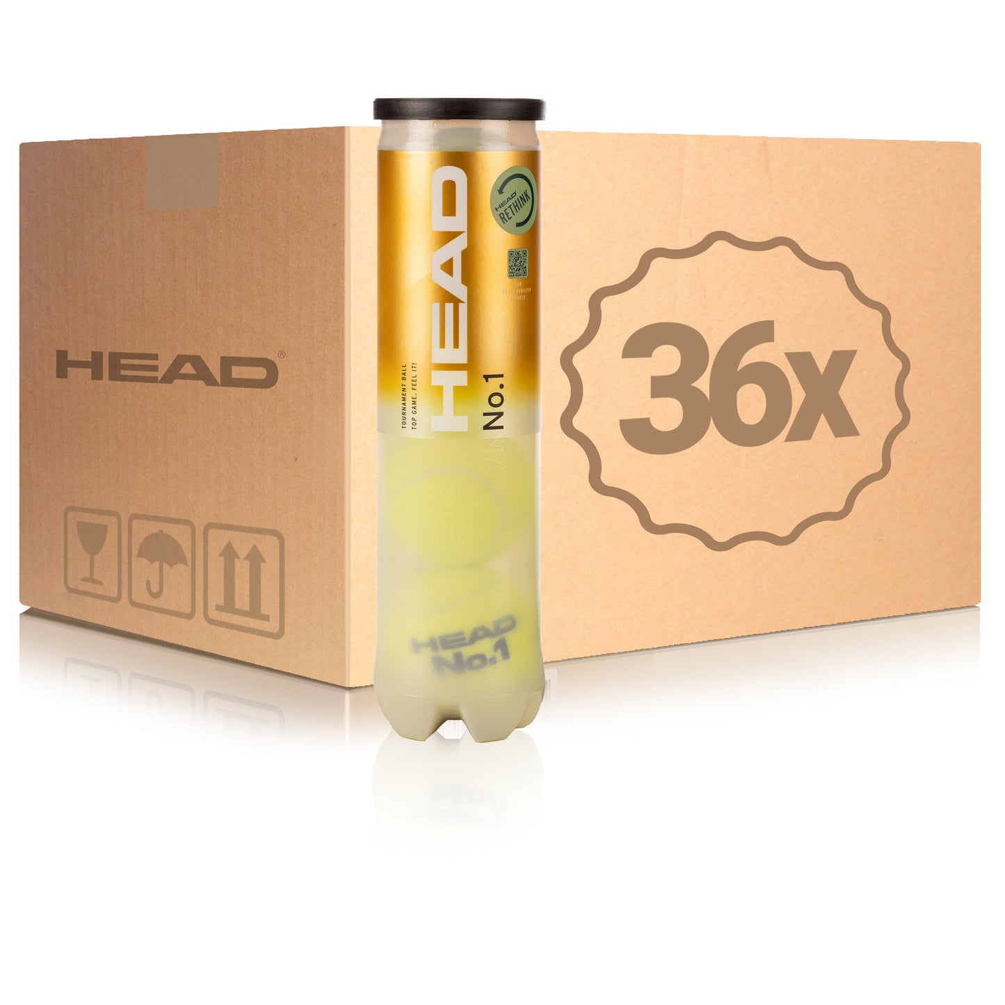 HEAD 36x 4er Dose No.1 im Karton HEAD 36x 4er Dose No.1 im Karton