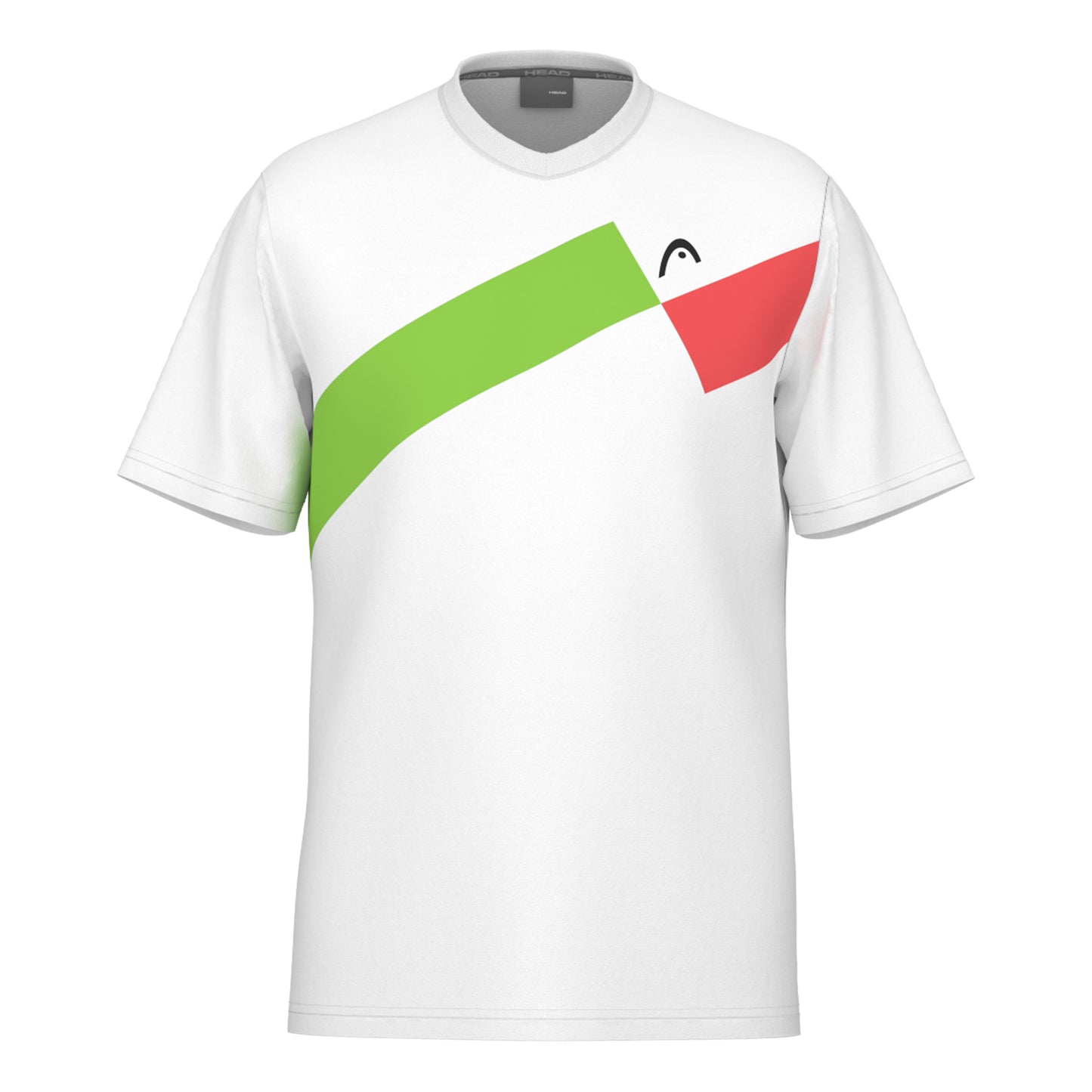 HEAD Topspin T-Shirt Herren-Weiß,Rot HEAD Topspin T-Shirt Herren-Weiß,Rot