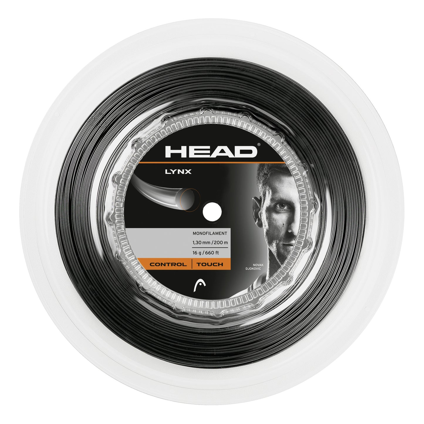 HEAD Lynx Saitenrolle 200m-Anthrazit HEAD Lynx Saitenrolle 200m-Anthrazit