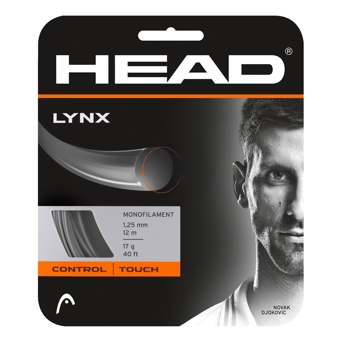 HEAD Lynx Saitenset 12m-Anthrazit HEAD Lynx Saitenset 12m-Anthrazit