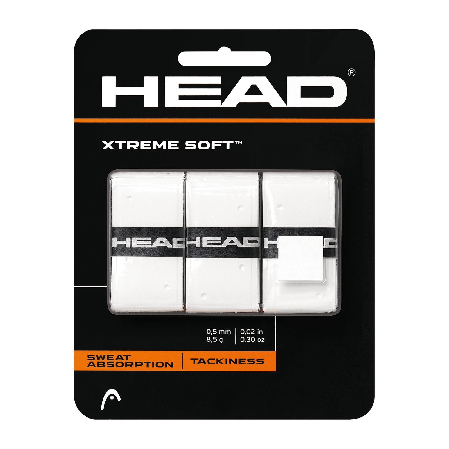 HEAD Xtreme Soft 3er Pack - weiß HEAD Xtreme Soft 3er Pack - weiß