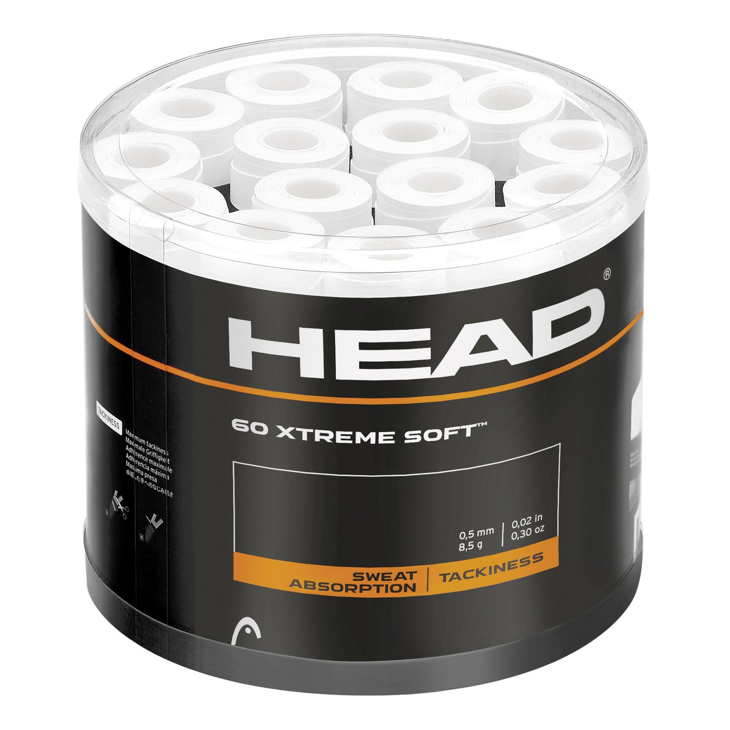 HEAD Xtreme Soft 60er Pack - weiß HEAD Xtreme Soft 60er Pack - weiß