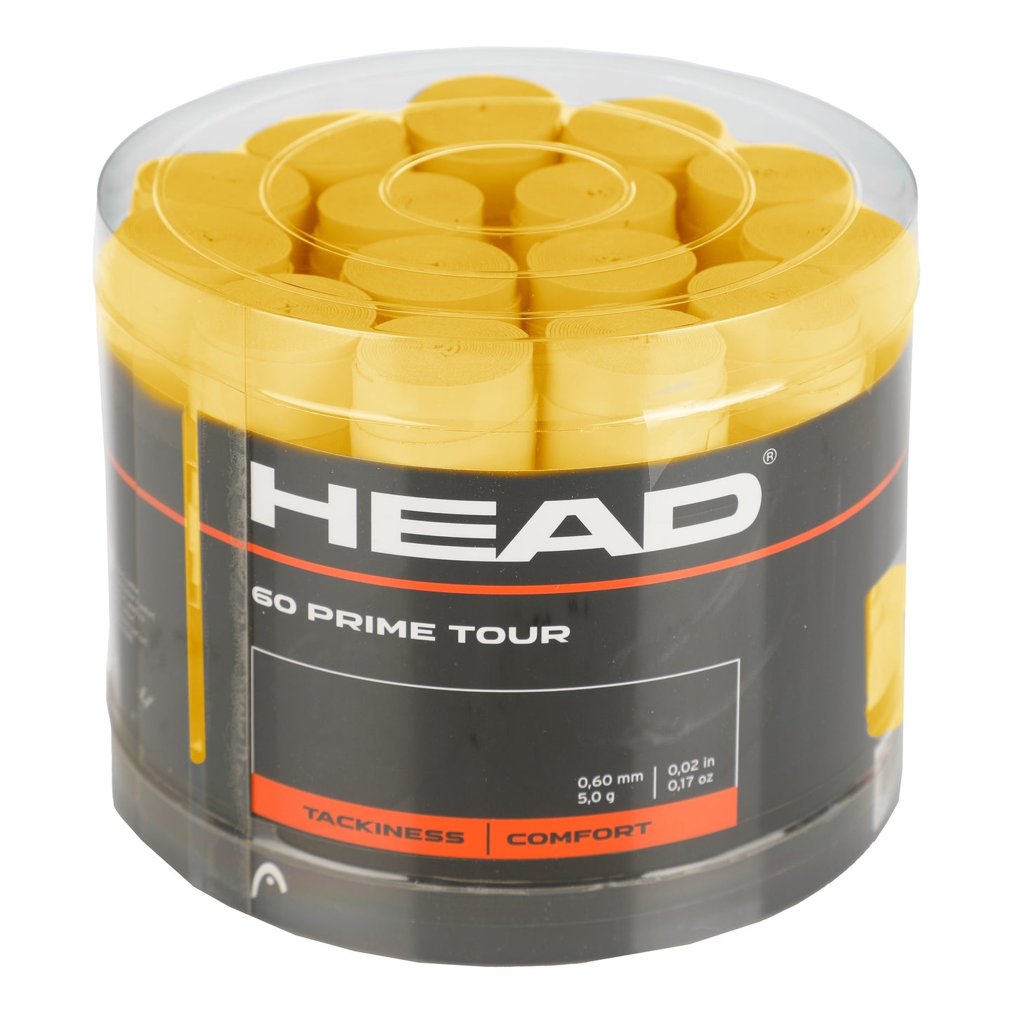 HEAD Prime Tour 60er Pack-Gelb HEAD Prime Tour 60er Pack-Gelb