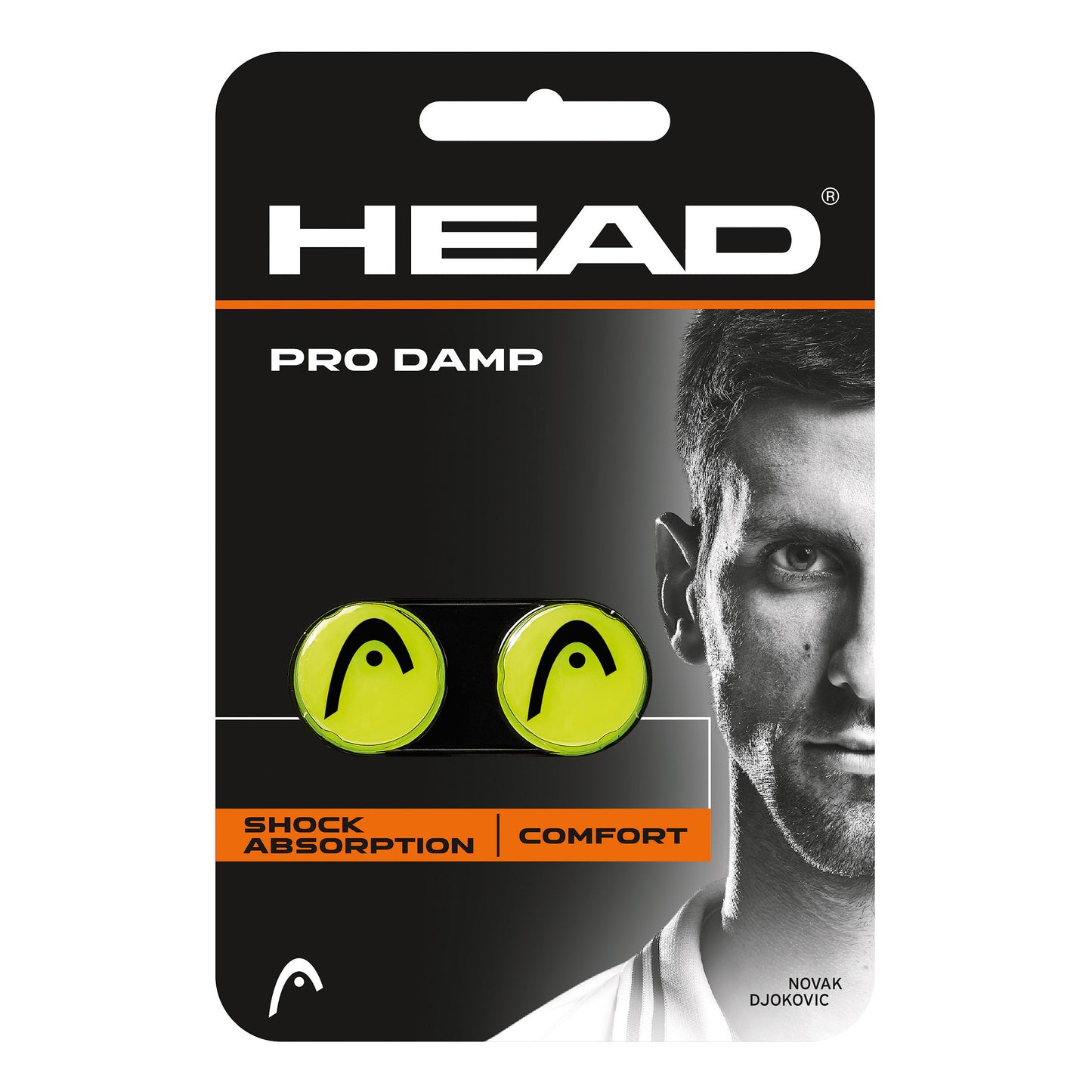 HEAD Pro Damp Dämpfer 2er Pack-Gelb HEAD Pro Damp Dämpfer 2er Pack-Gelb