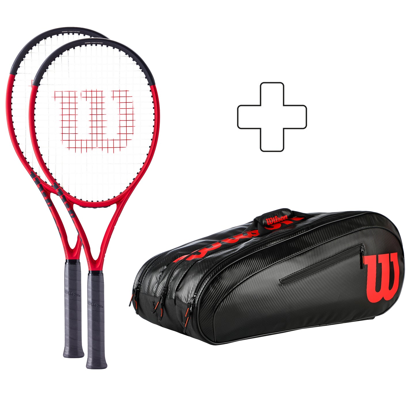 Wilson 2x Clash 100 V2.0 plus Schlägertasche Wilson 2x Clash 100 V2.0 plus Schlägertasche