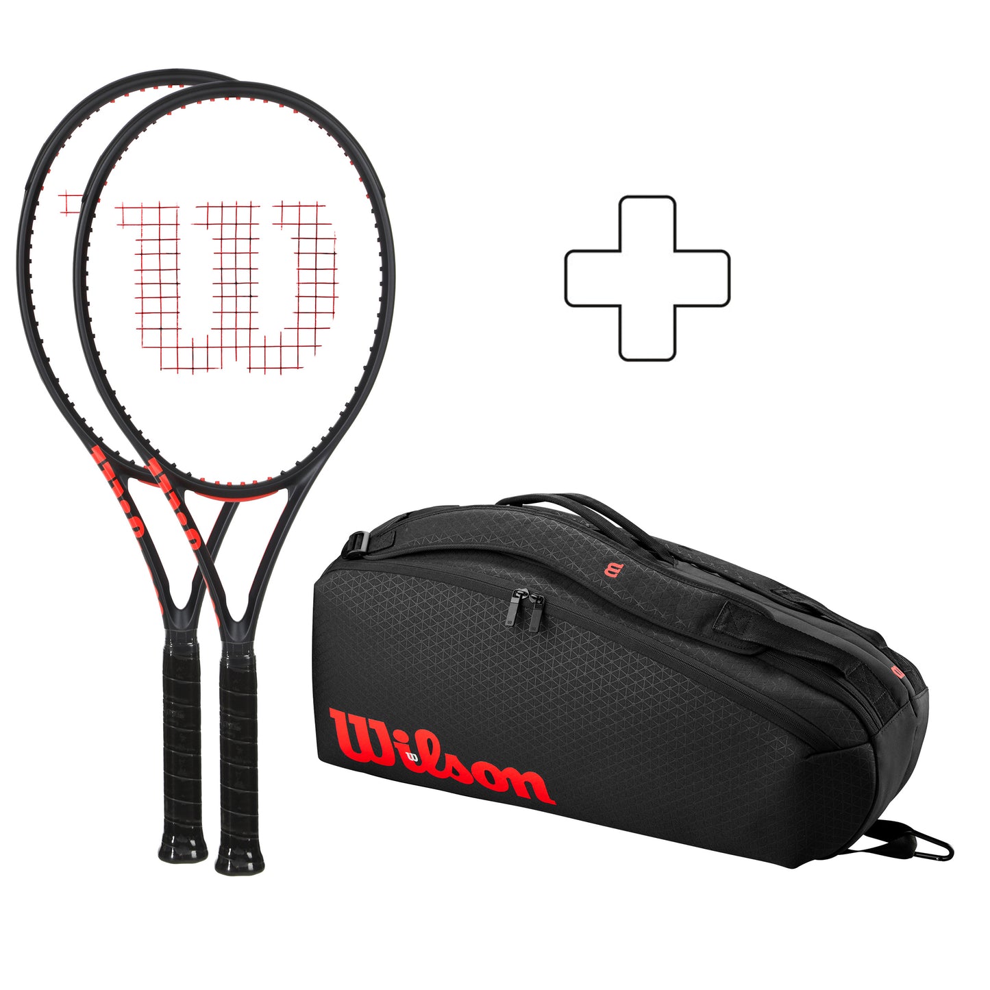 Wilson 2x Clash 100L V3.0 plus Schlägertasche Wilson 2x Clash 100L V3.0 plus Schlägertasche