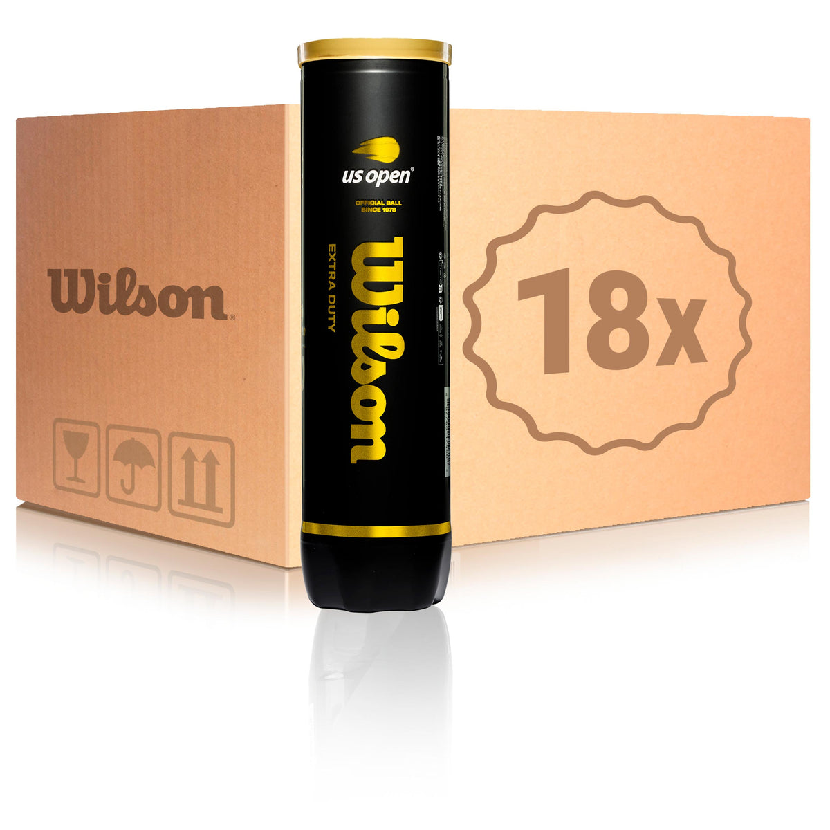 Wilson 18x 4er Dose US Open im Karton Wilson 18x 4er Dose US Open im Karton