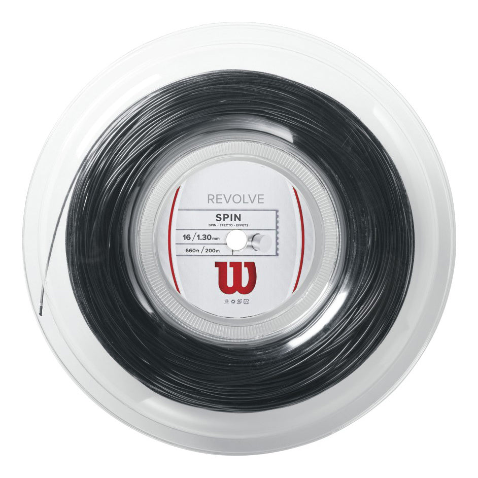 Wilson Revolve Saitenrolle 200m-Grau Wilson Revolve Saitenrolle 200m-Grau
