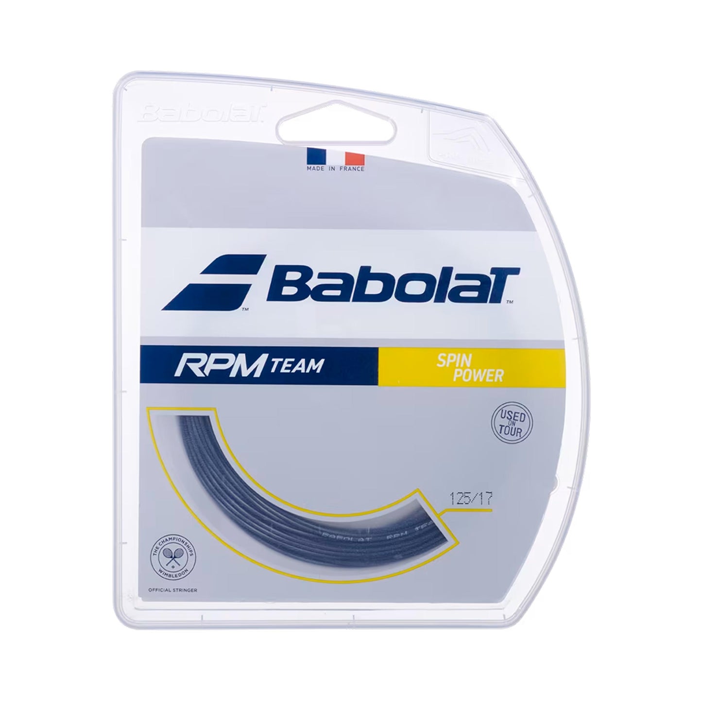 Babolat Team RPM Team Saitenset 12m-Schwarz Babolat Team RPM Team Saitenset 12m-Schwarz