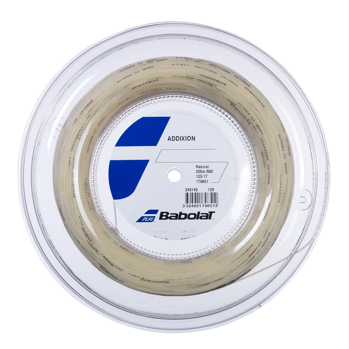 Babolat Addixion Saitenrolle 200m-Nude Babolat Addixion Saitenrolle 200m-Nude