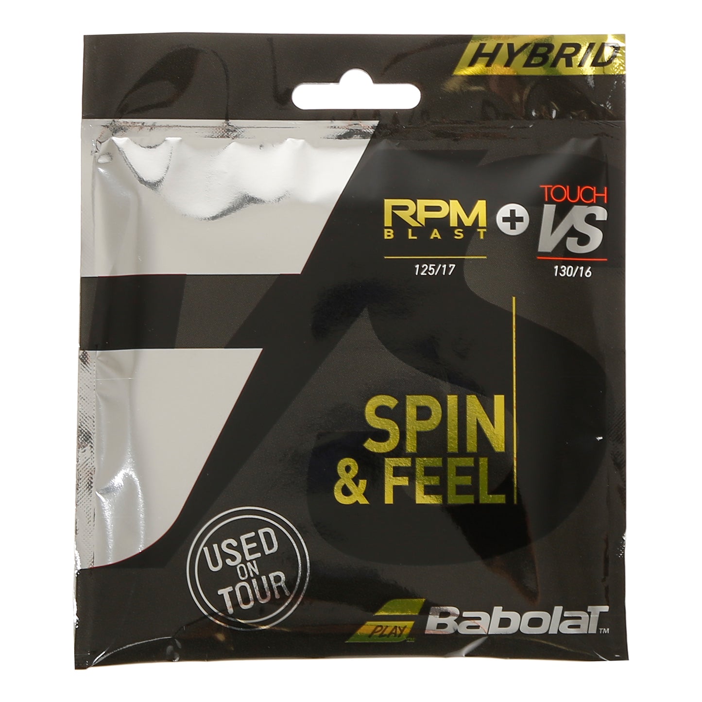 Babolat RPM Blast 125 + Touch VS 130 Saitenset-Schwarz Babolat RPM Blast 125 + Touch VS 130 Saitenset-Schwarz