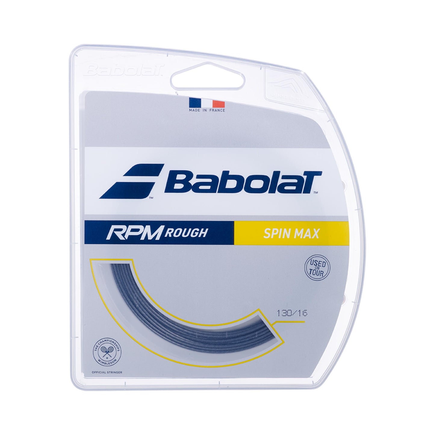 Babolat RPM Rough Saitenset 12m-Grau Babolat RPM Rough Saitenset 12m-Grau