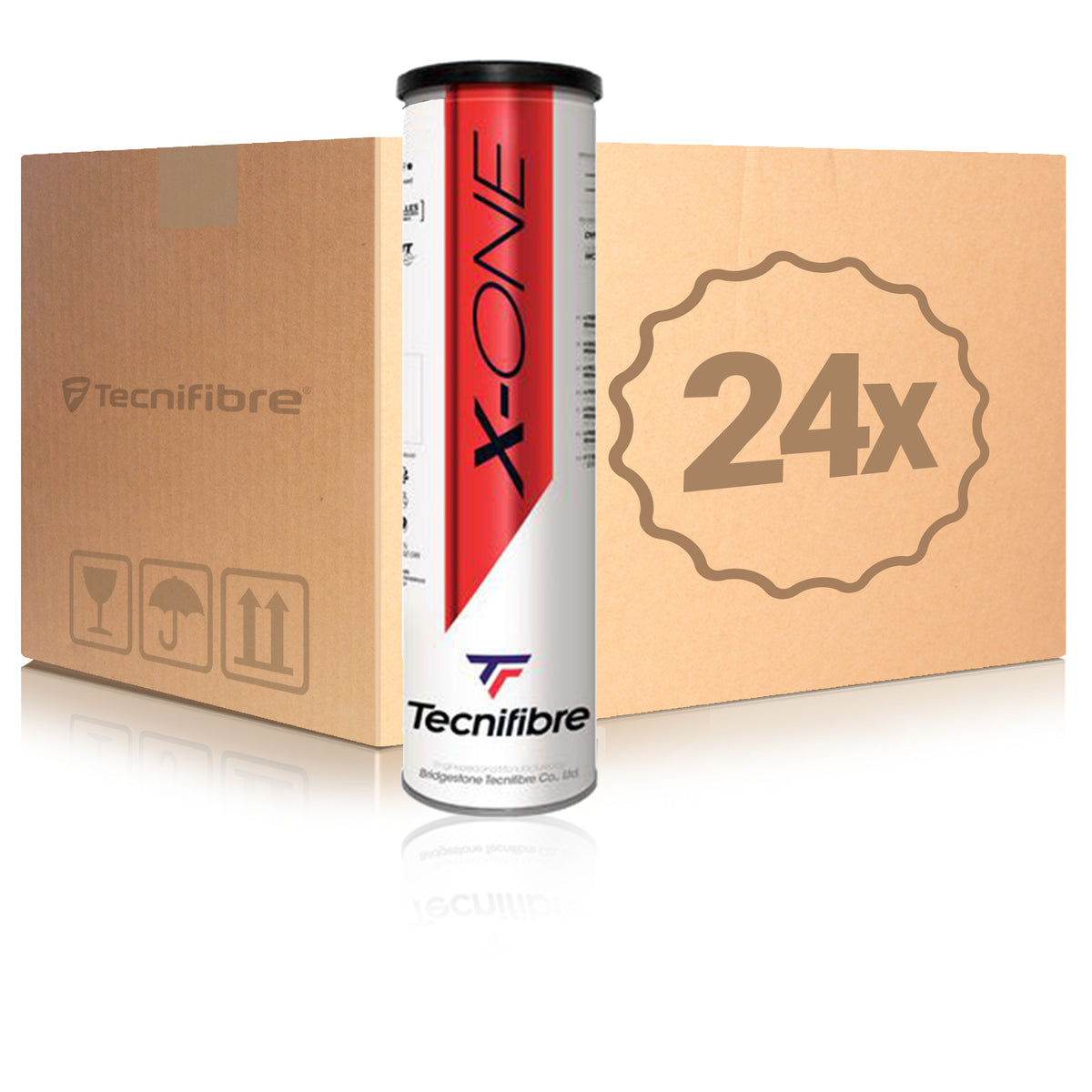 Tecnifibre 24x 4er Dose X-One Swiss Tecnifibre 24x 4er Dose X-One Swiss
