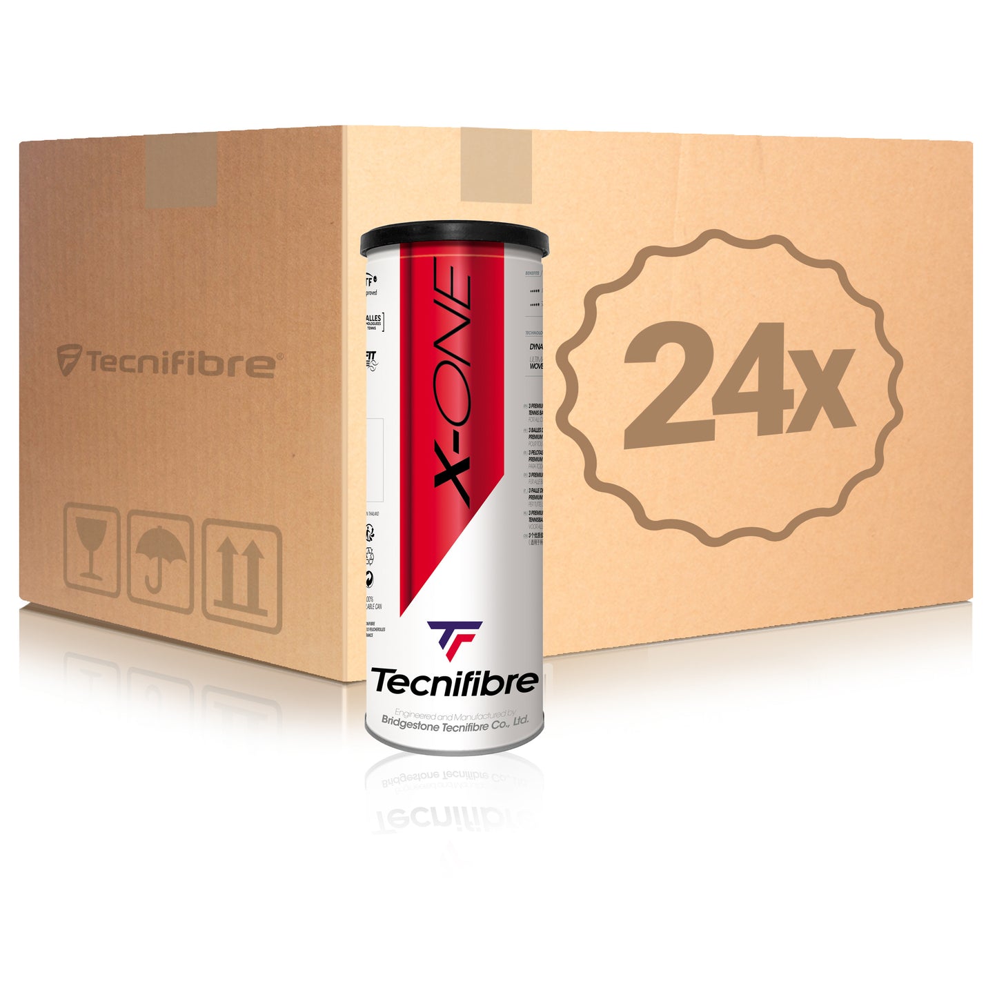 Tecnifibre 24x 3er Dose X-One im Karton Tecnifibre 24x 3er Dose X-One im Karton