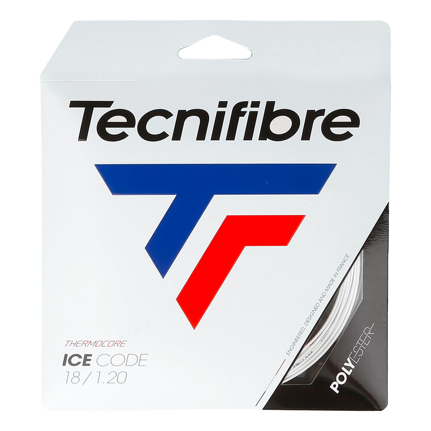 Tecnifibre Ice Code Saitenset 12m-Weiß Tecnifibre Ice Code Saitenset 12m-Weiß