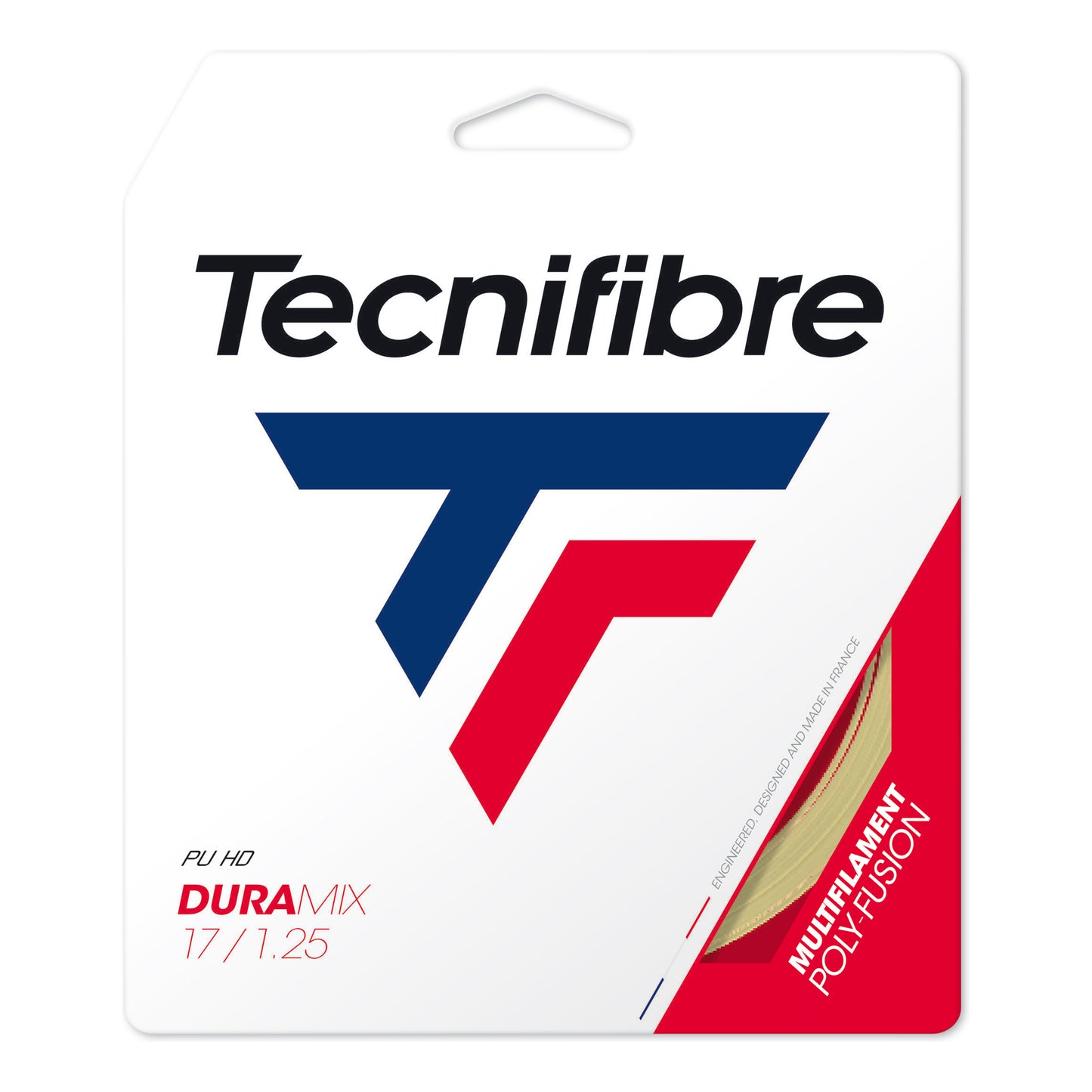 Tecnifibre Duramix HD 12m Saitenset-Nude Tecnifibre Duramix HD 12m Saitenset-Nude