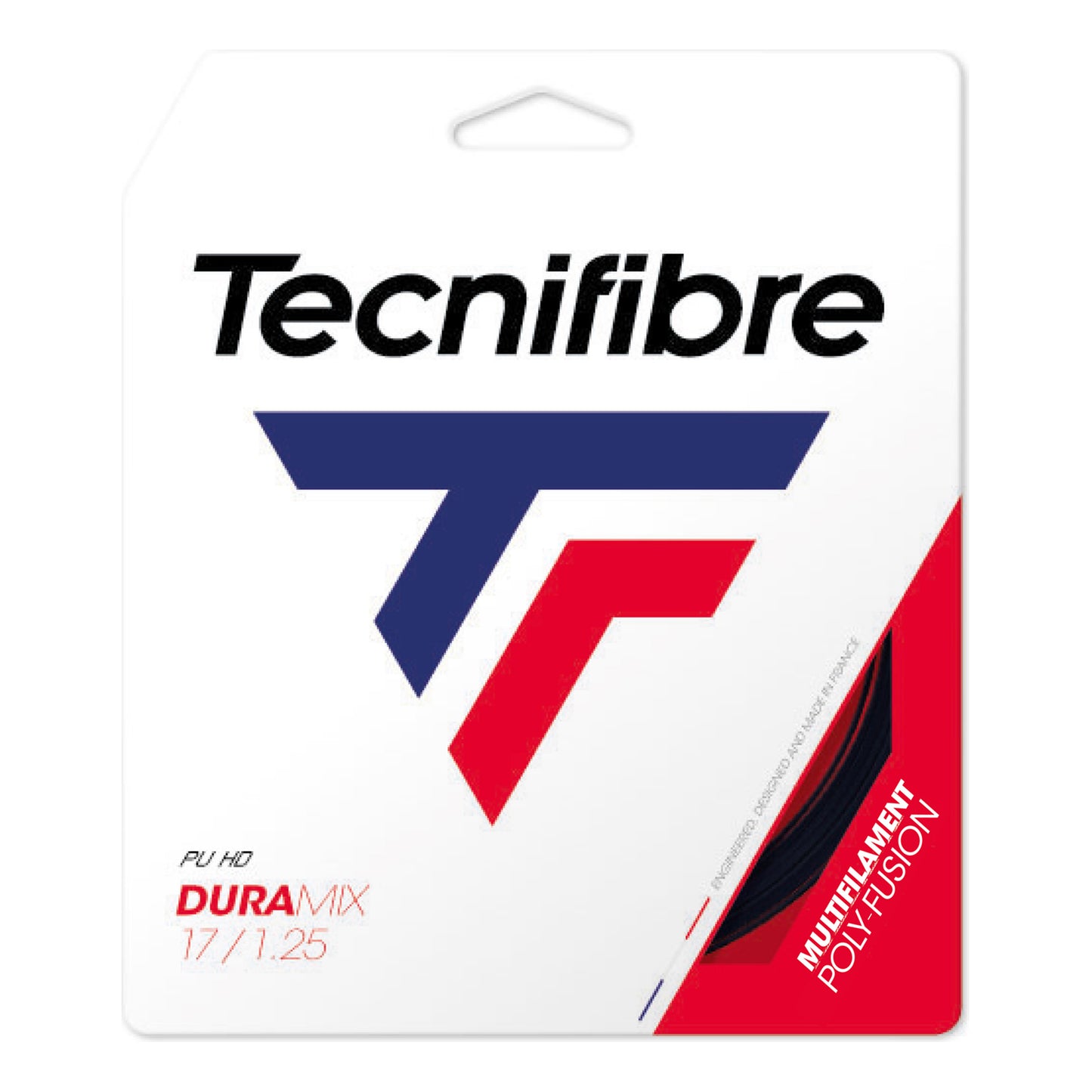 Tecnifibre Duramix HD 12m Saitenset-Schwarz Tecnifibre Duramix HD 12m Saitenset-Schwarz
