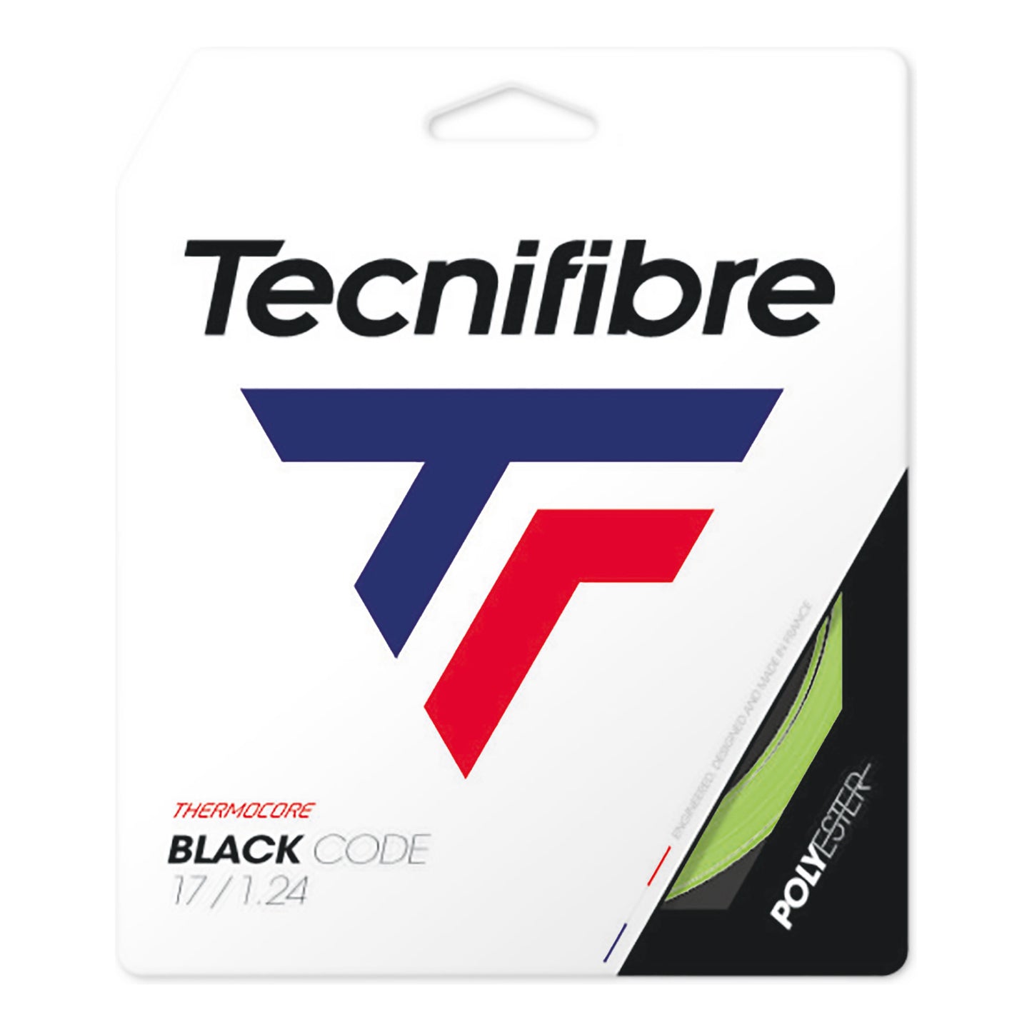 Tecnifibre Black Code 12m Saitenset-Limette Tecnifibre Black Code 12m Saitenset-Limette