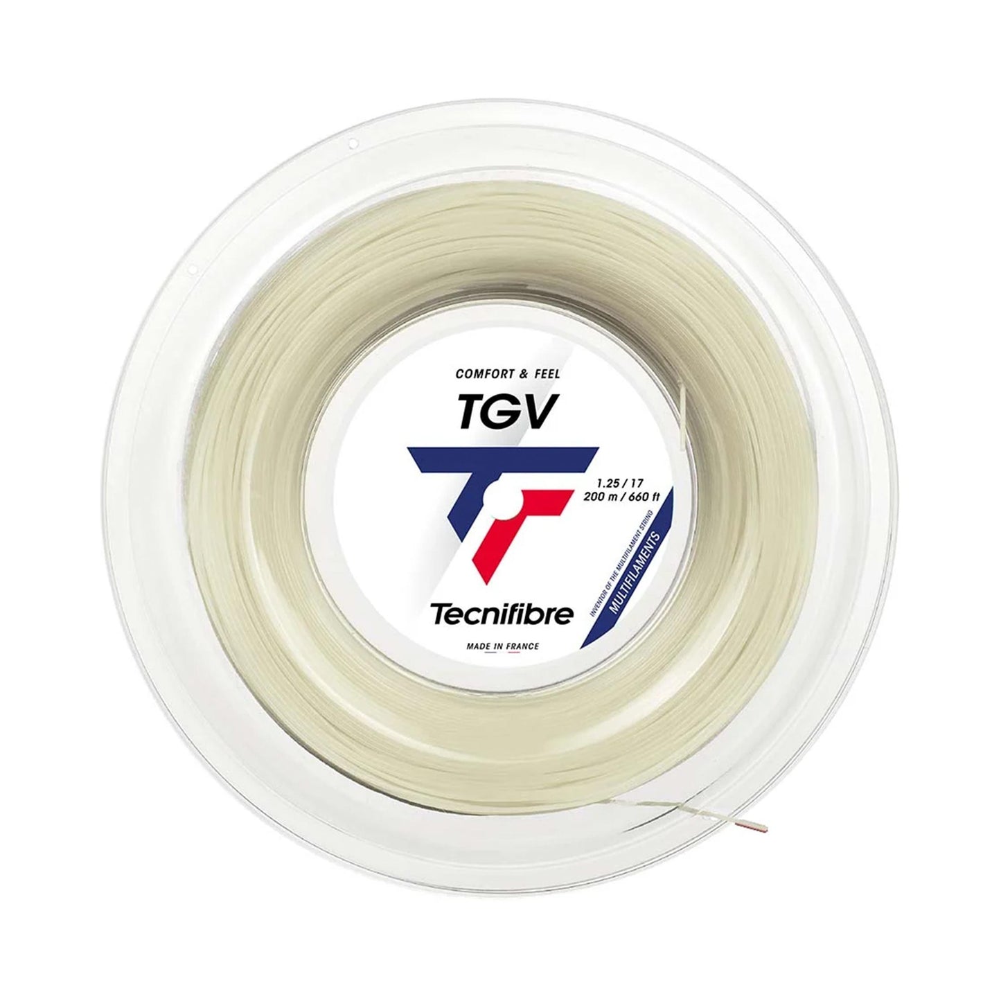 Tecnifibre TGV 200m Saitenrolle-Nude Tecnifibre TGV 200m Saitenrolle-Nude