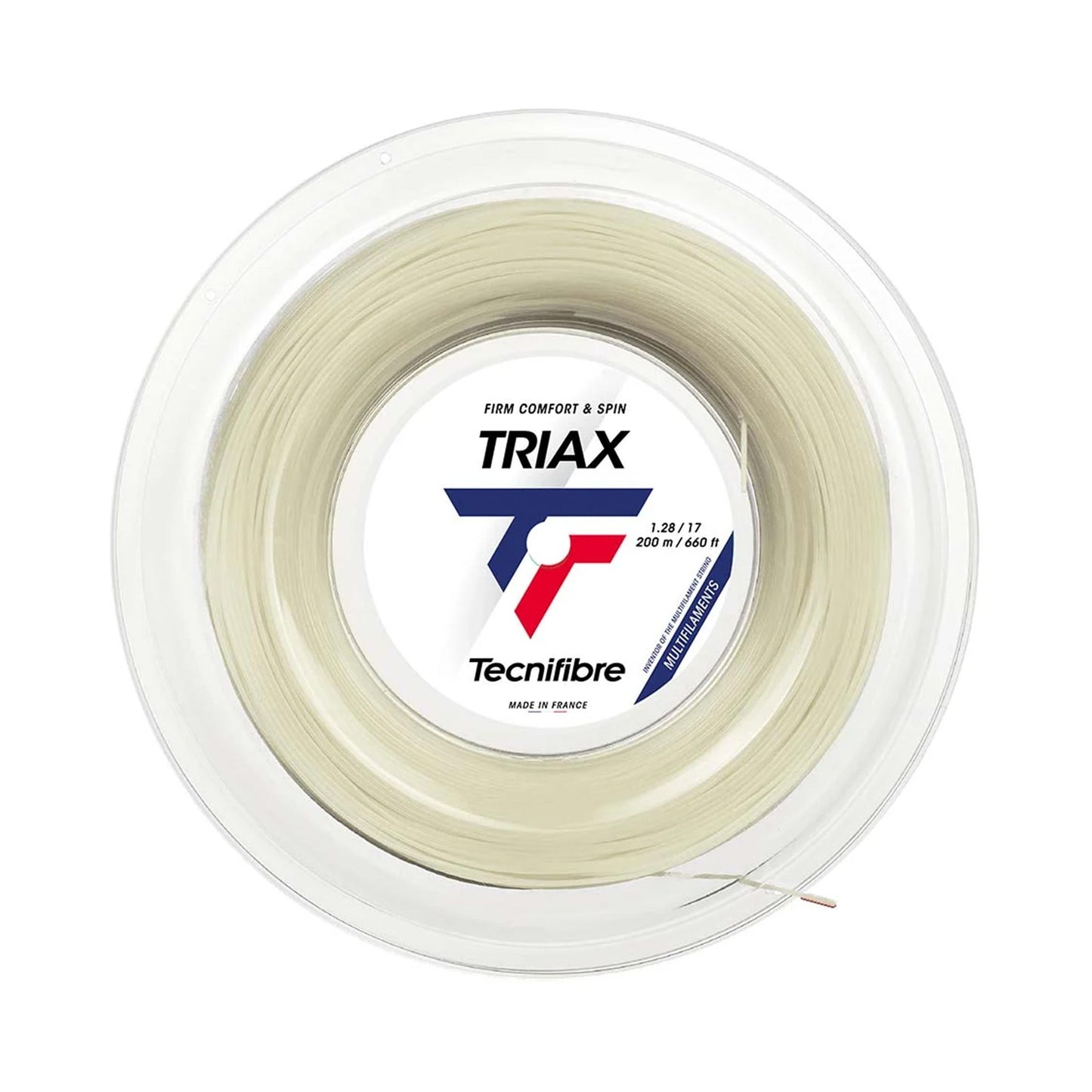Tecnifibre Triax Saitenrolle 200m-Nude Tecnifibre Triax Saitenrolle 200m-Nude