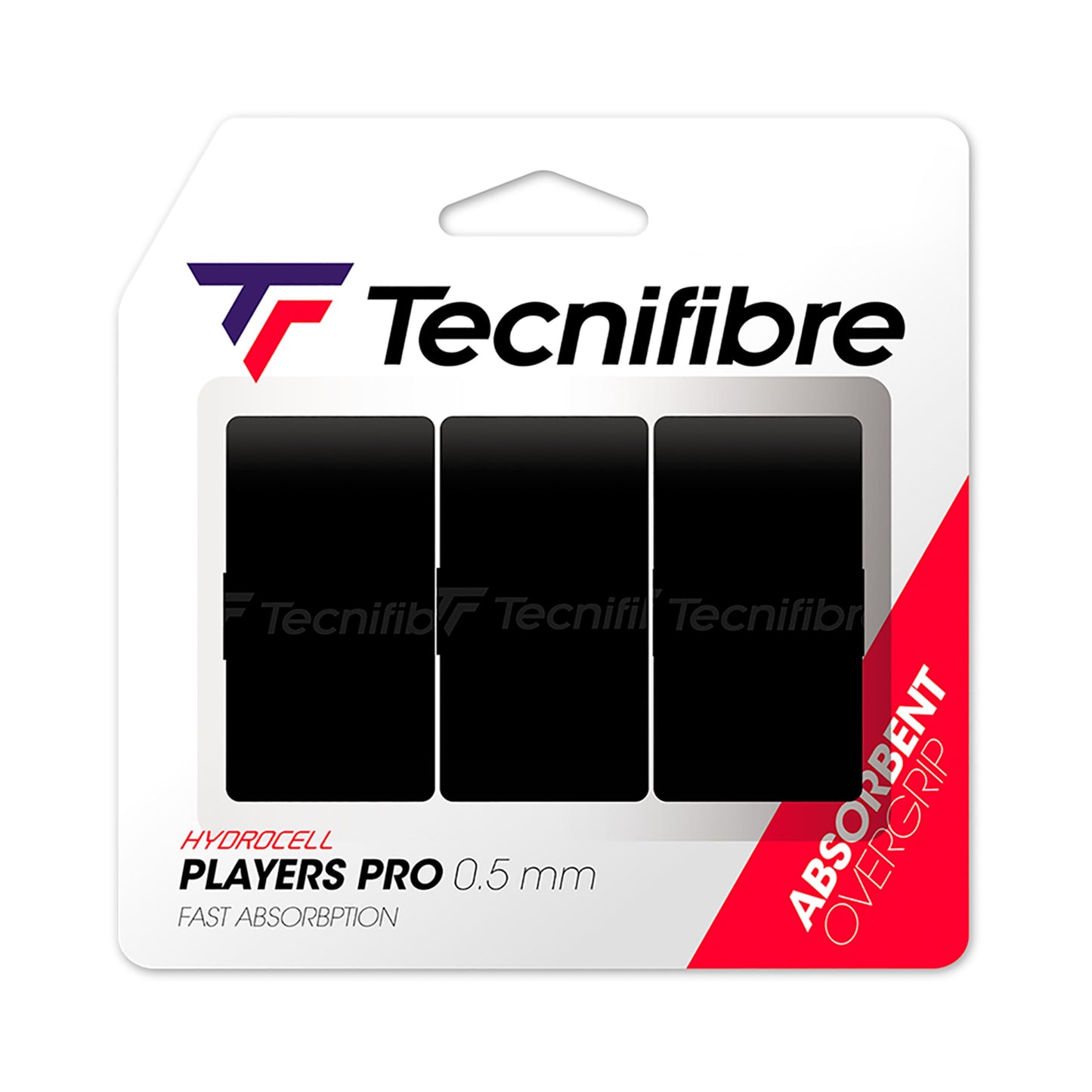 Tecnifibre Players Pro 3er 3er Pack - schwarz Tecnifibre Players Pro 3er 3er Pack - schwarz