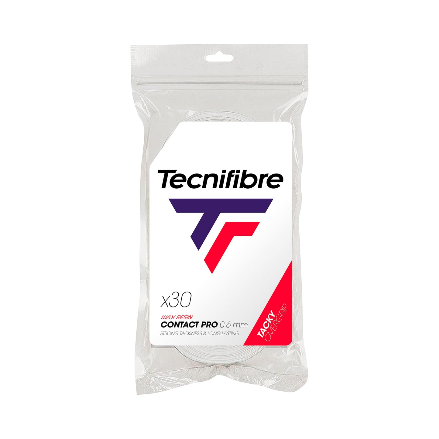Tecnifibre Contact Pro 30er Pack - weiß Tecnifibre Contact Pro 30er Pack - weiß