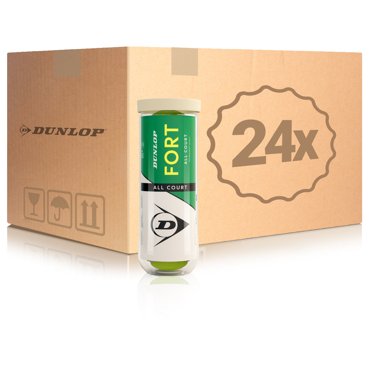 Dunlop 24x 3er Dose Fort All Court Dunlop 24x 3er Dose Fort All Court