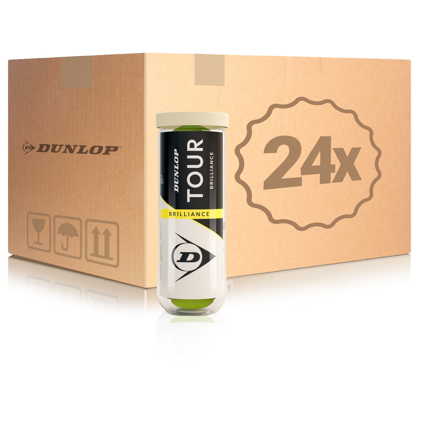 Dunlop 24x 3er Dose Tour Brilliance Dunlop 24x 3er Dose Tour Brilliance