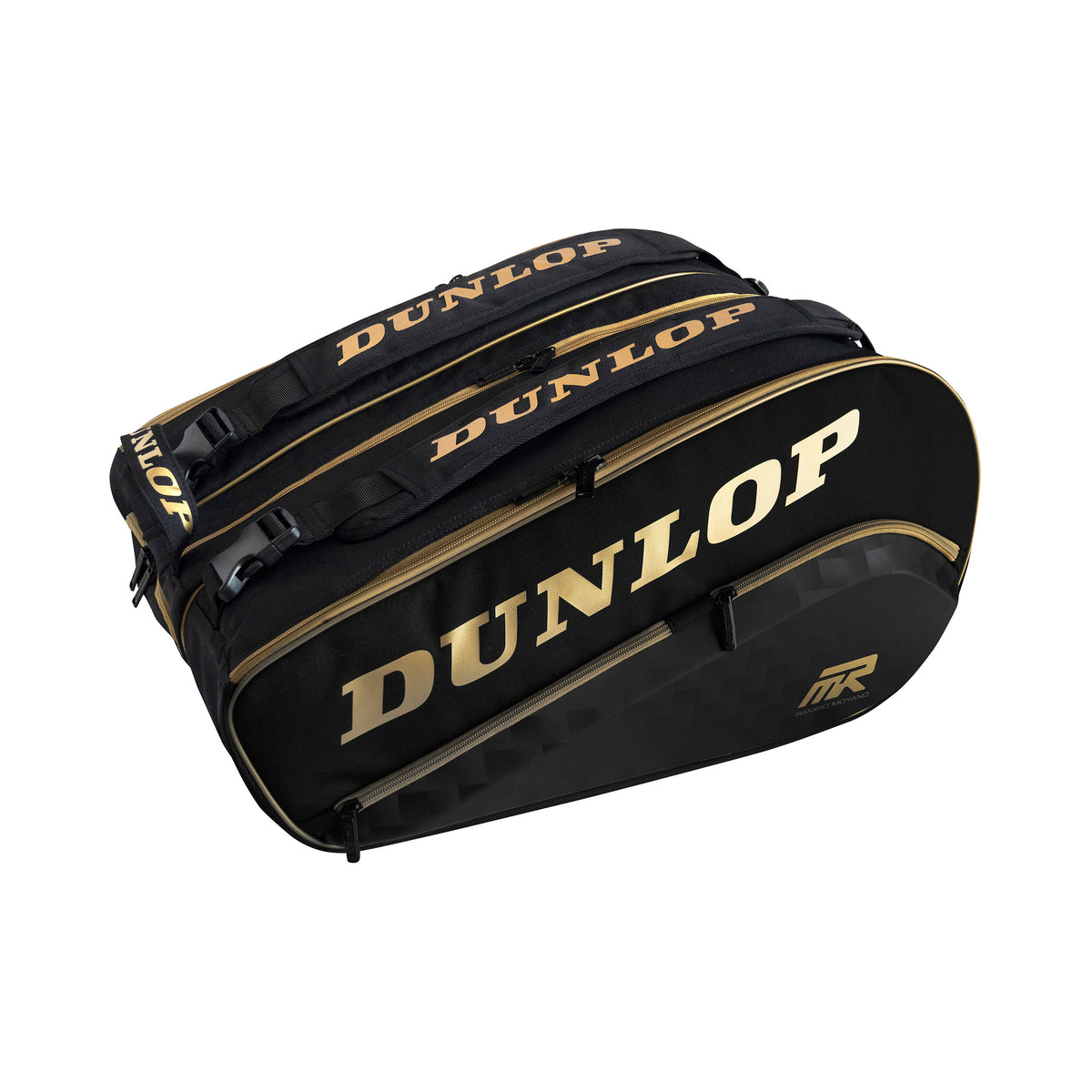 Dunlop Elite Thermo Padelschlägertasche-Schwarz,Gold Dunlop Elite Thermo Padelschlägertasche-Schwarz,Gold