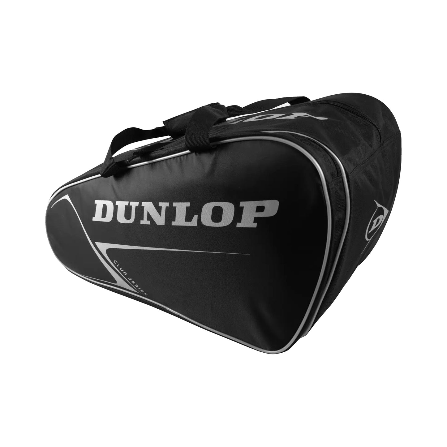 Dunlop Club Padelschlägertasche-Schwarz,Silber Dunlop Club Padelschlägertasche-Schwarz,Silber