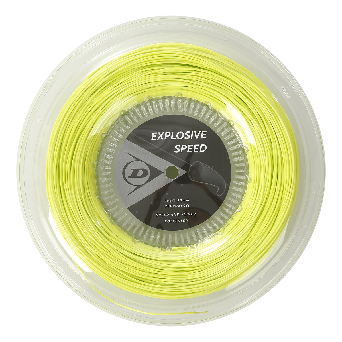 Dunlop Explosive Speed Saitenrolle 200m - gelb Dunlop Explosive Speed Saitenrolle 200m - gelb
