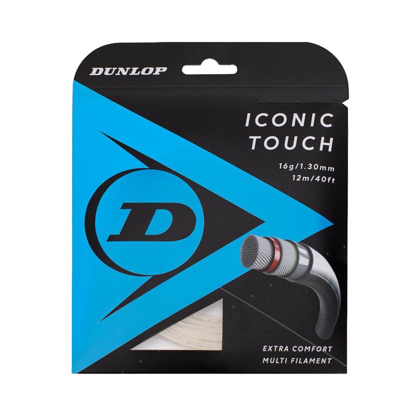 Dunlop Iconic Touch Saitenset 12m - nude Dunlop Iconic Touch Saitenset 12m - nude