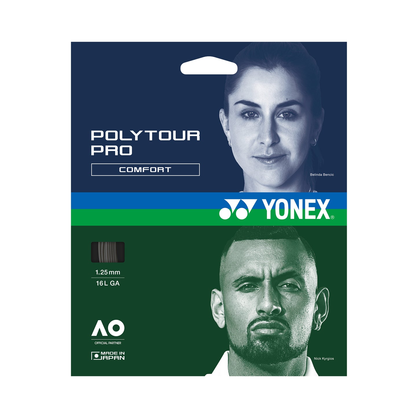 Yonex Poly Tour Pro Saitenset 12m - schwarz Yonex Poly Tour Pro Saitenset 12m - schwarz