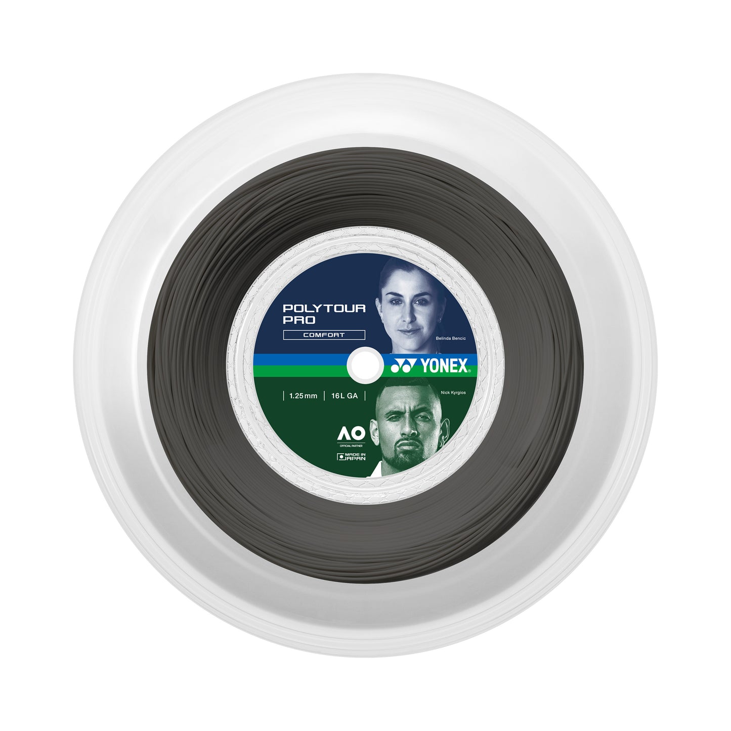 Yonex Poly Tour Pro Saitenrolle 200m - schwarz Yonex Poly Tour Pro Saitenrolle 200m - schwarz