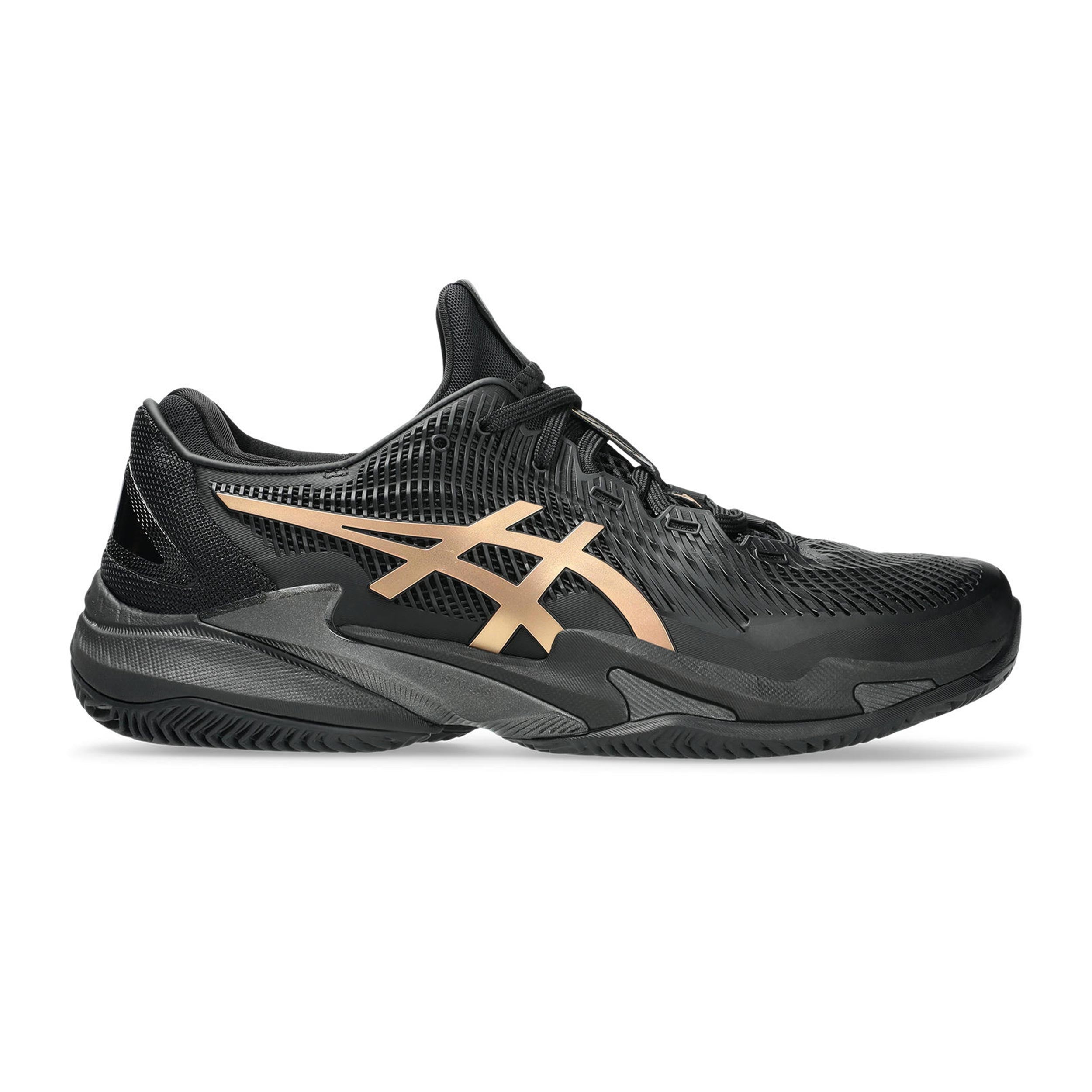 Court FF 3 Novak Night Energy Sandplatzschuh Herren - schwarz