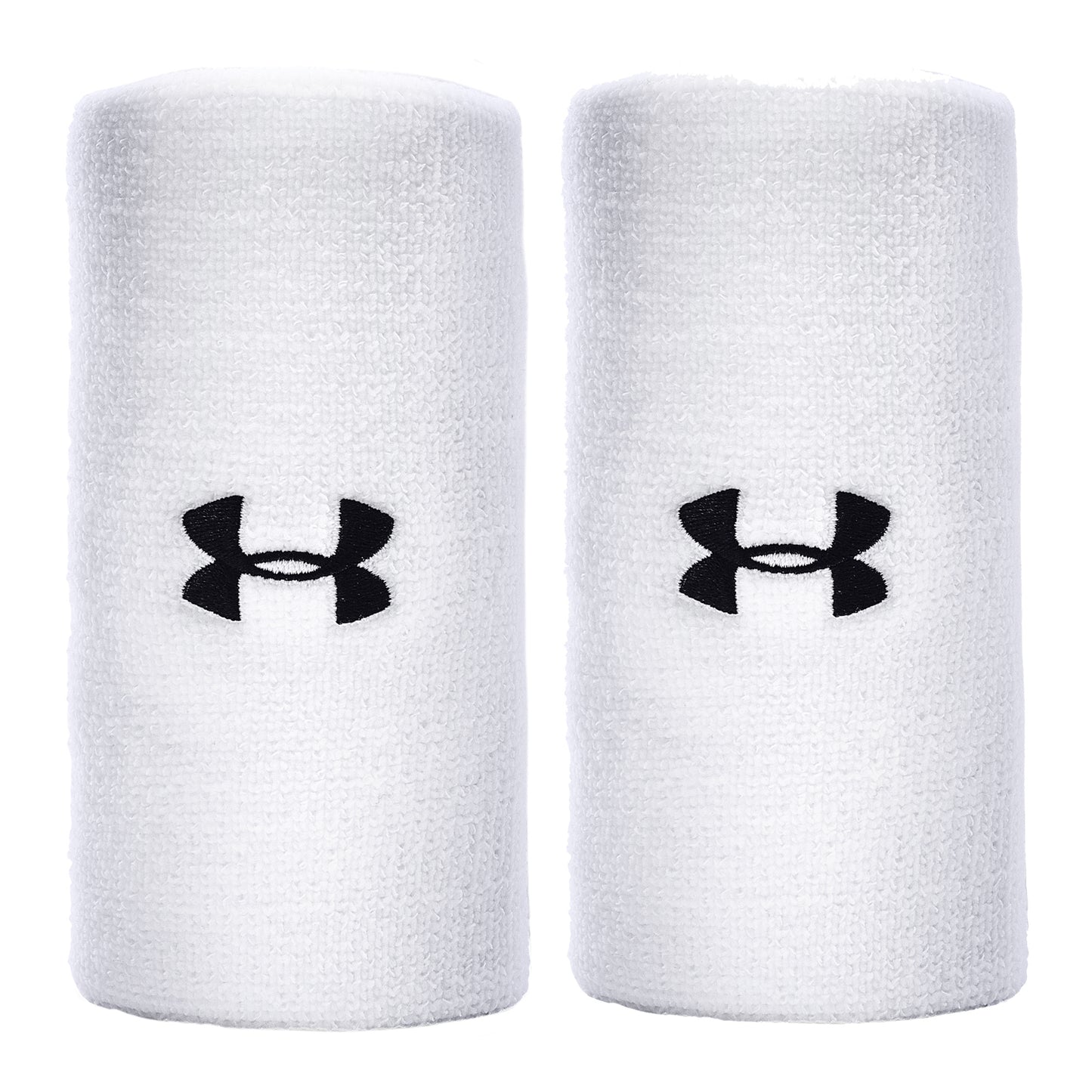 Under Armour Performance Schweißband 2er Pack lang - weiß, schwarz Under Armour Performance Schweißband 2er Pack lang - weiß, schwarz