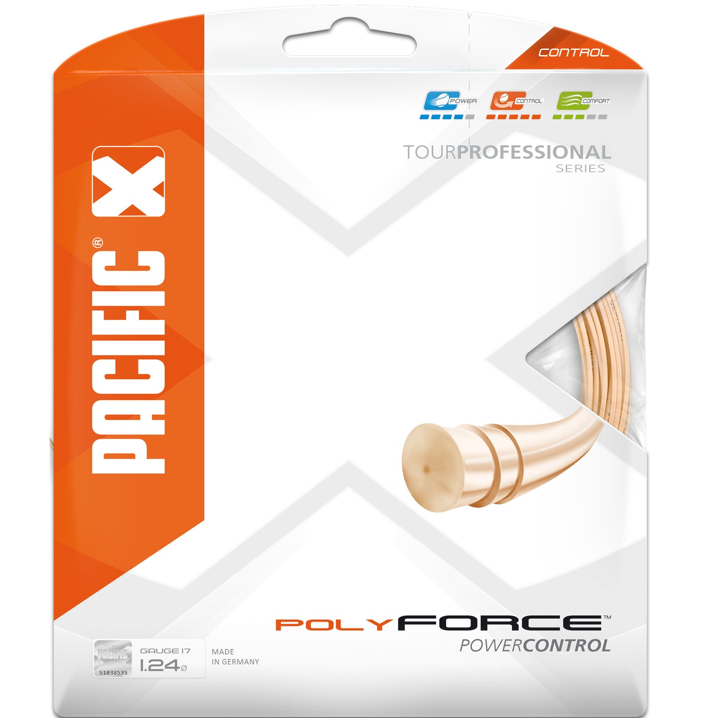 Pacific Poly Force Saitenset 12,2m-Neonorange Pacific Poly Force Saitenset 12,2m-Neonorange