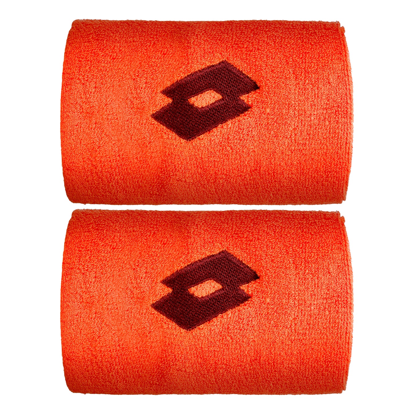 Lotto Schweißband 2er Pack kurz - orange, dunkelrot Lotto Schweißband 2er Pack kurz - orange, dunkelrot