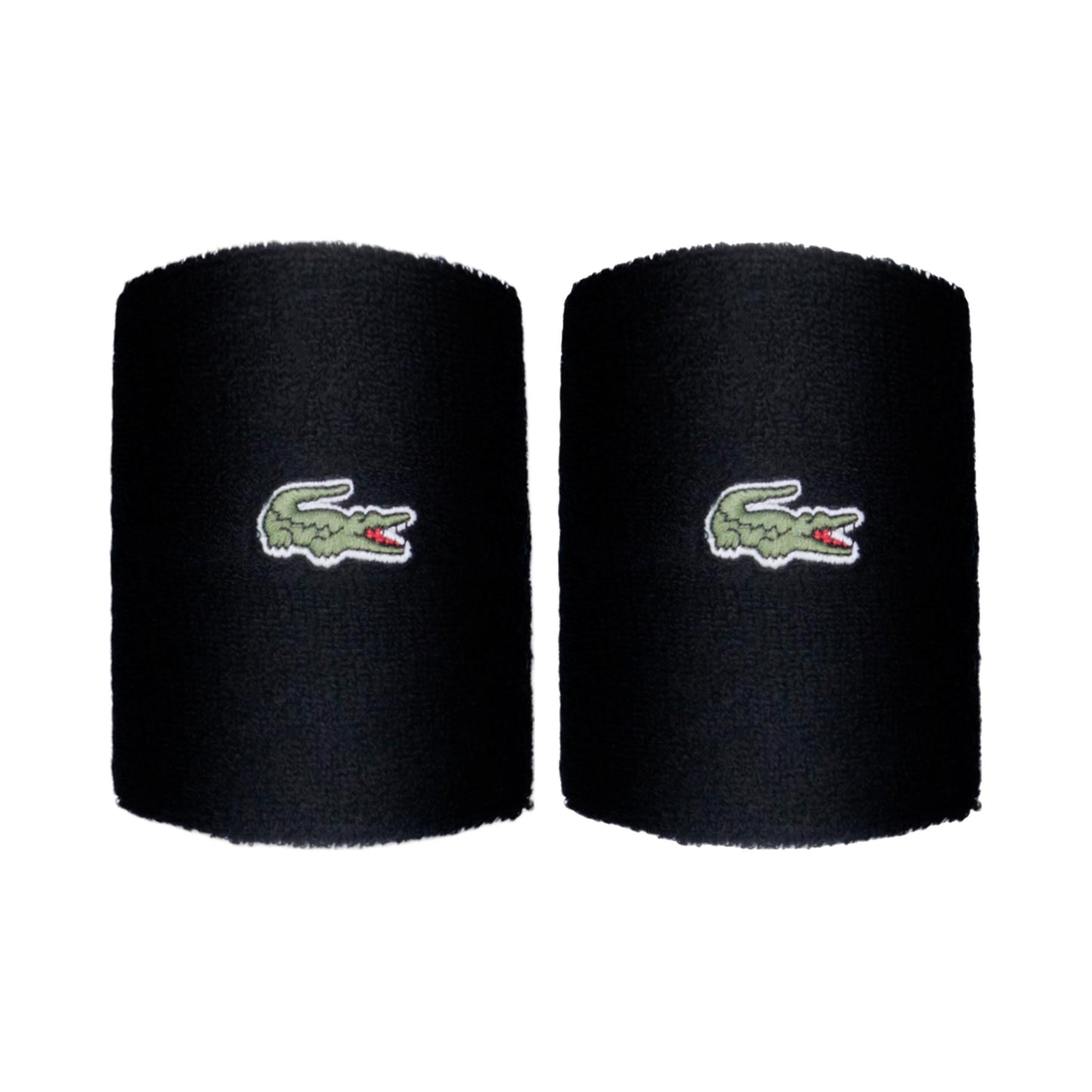 Lacoste Schweißband 2er Pack Unisex - schwarz, grün Lacoste Schweißband 2er Pack Unisex - schwarz, grün