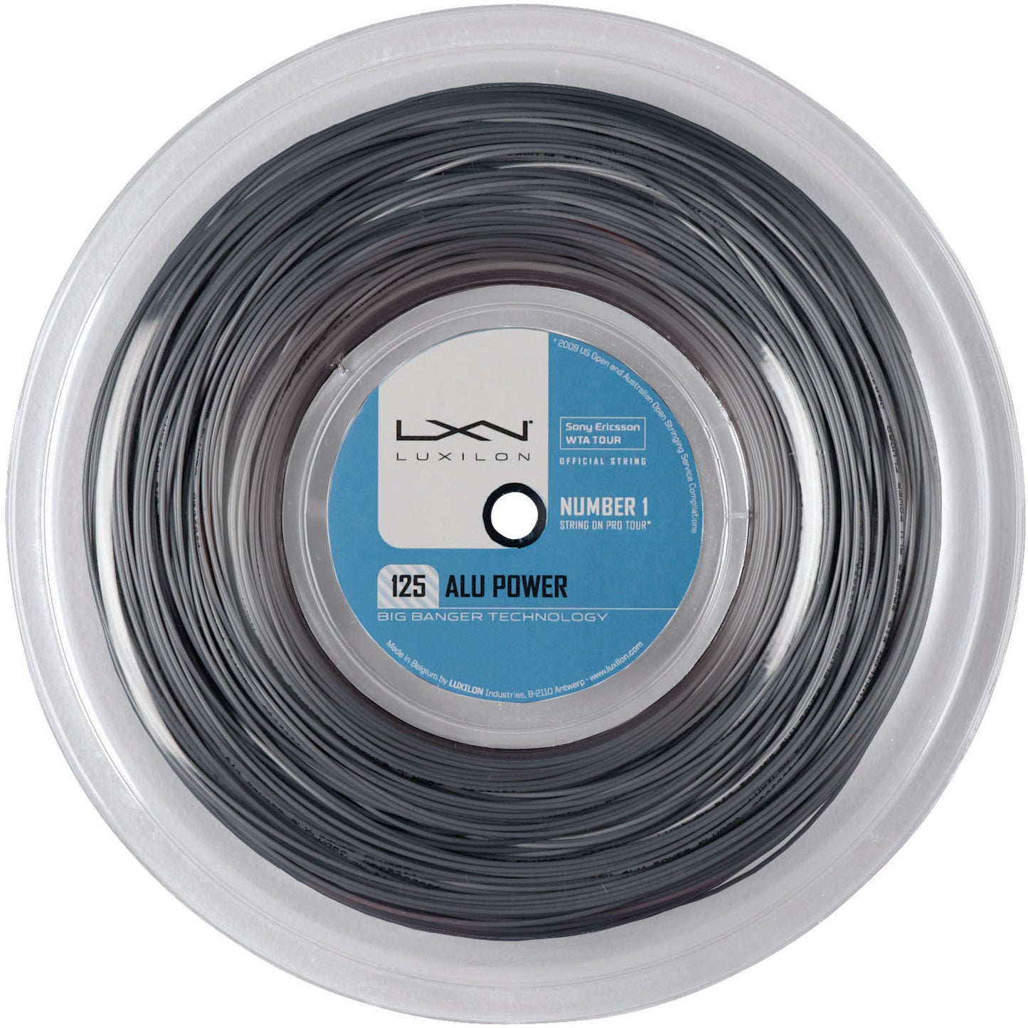 Luxilon Alu Power Saitenrolle 200m-Silber Luxilon Alu Power Saitenrolle 200m-Silber
