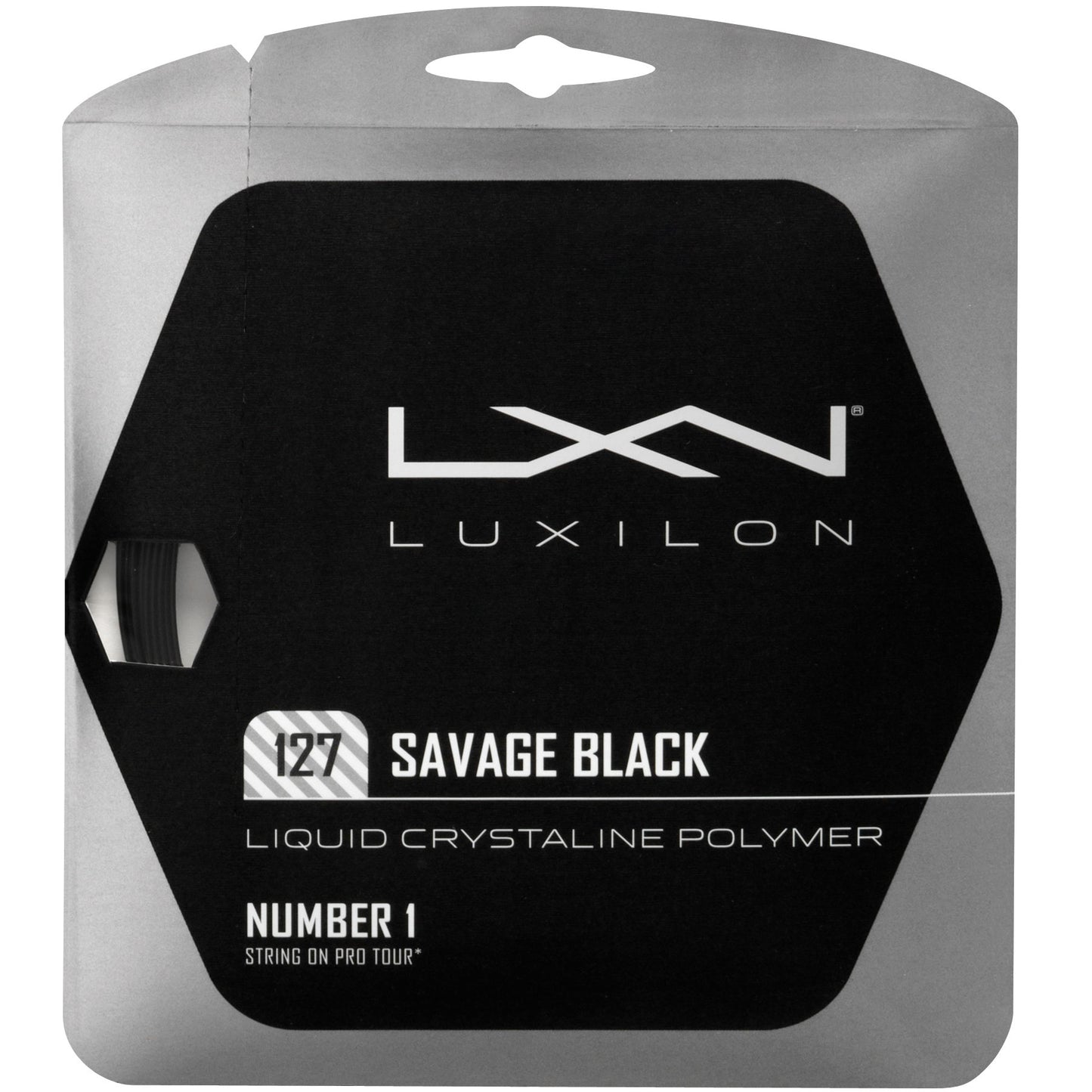 Luxilon Savage Saitenset 12,2m - schwarz Luxilon Savage Saitenset 12,2m - schwarz