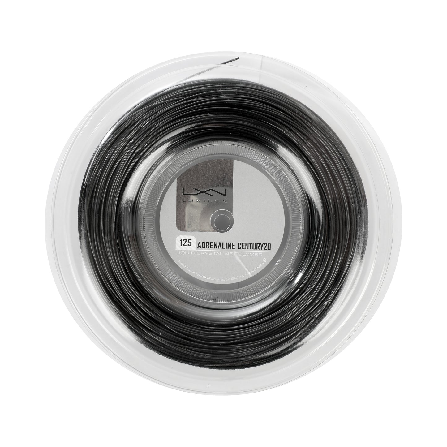 Luxilon Adrenaline Century20 Saitenrolle 200m (Special Edition)-Schwarz Luxilon Adrenaline Century20 Saitenrolle 200m (Special Edition)-Schwarz