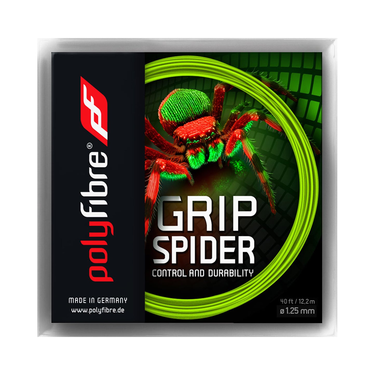 Polyfibre Grip Spider Saitenset 12,2m-Grün Polyfibre Grip Spider Saitenset 12,2m-Grün