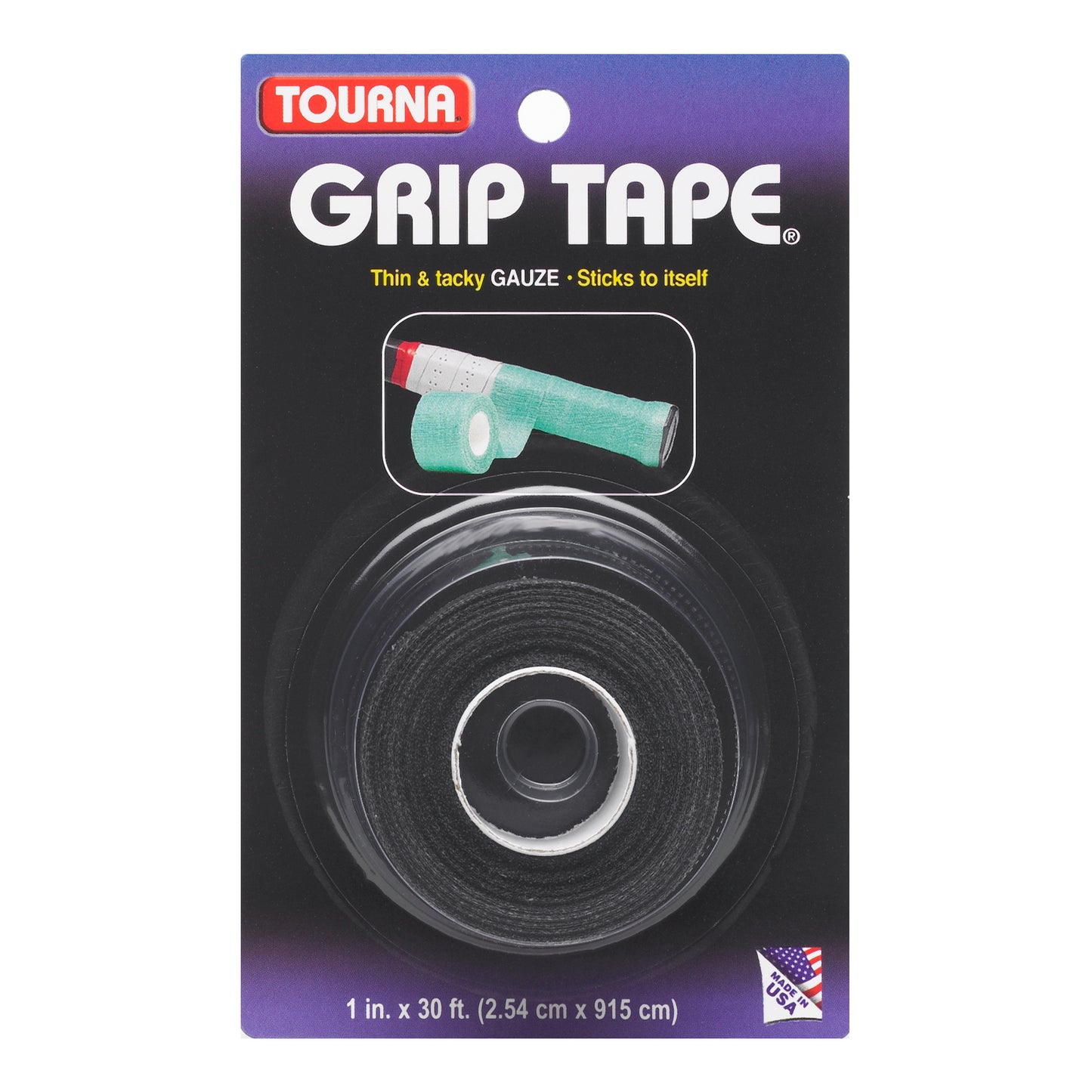 Tourna Grip Tape 1er Pack - schwarz Tourna Grip Tape 1er Pack - schwarz