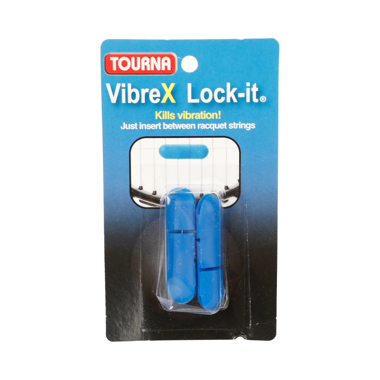 Tourna Vibrex Lock Dämpfer 2er Pack-Blau Tourna Vibrex Lock Dämpfer 2er Pack-Blau